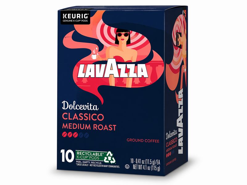Lavazza dolcevita medium roast classico (10pc*0.41oz)