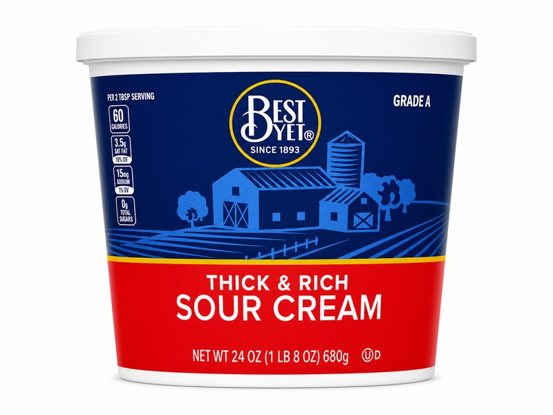 Best yet sour cream (680 g)
