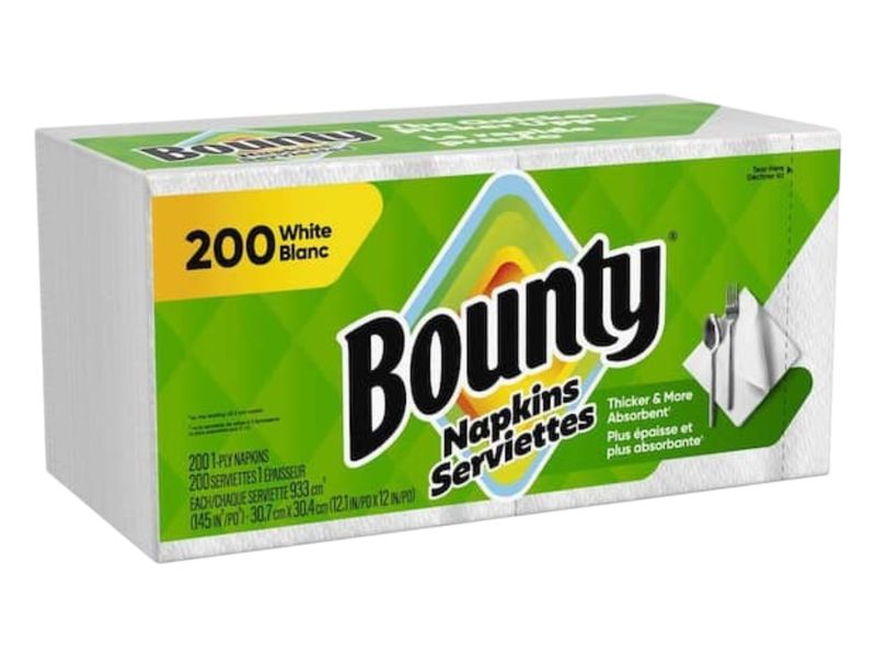 Bounty napkins 200 pc