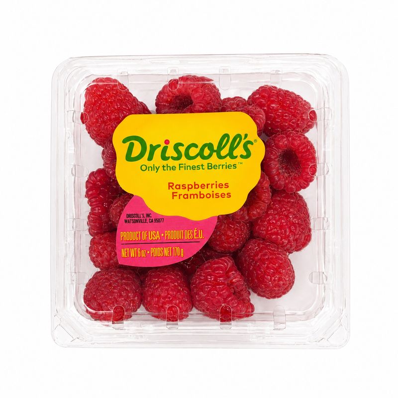 Driscolls Fresh Raspberry 6oz (170g)
