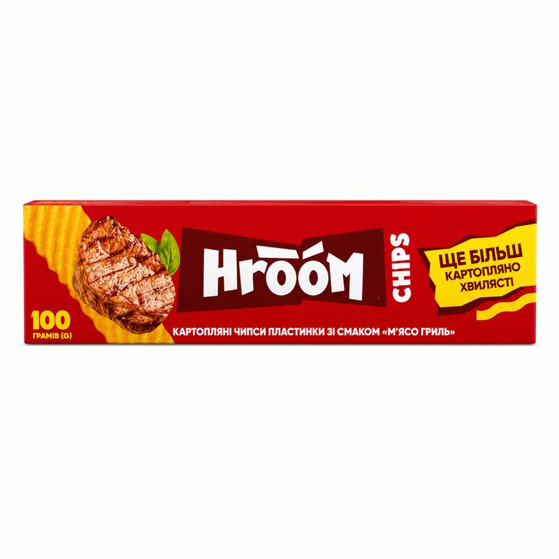Hroom Chips w/Grilled meat flavor (50g)