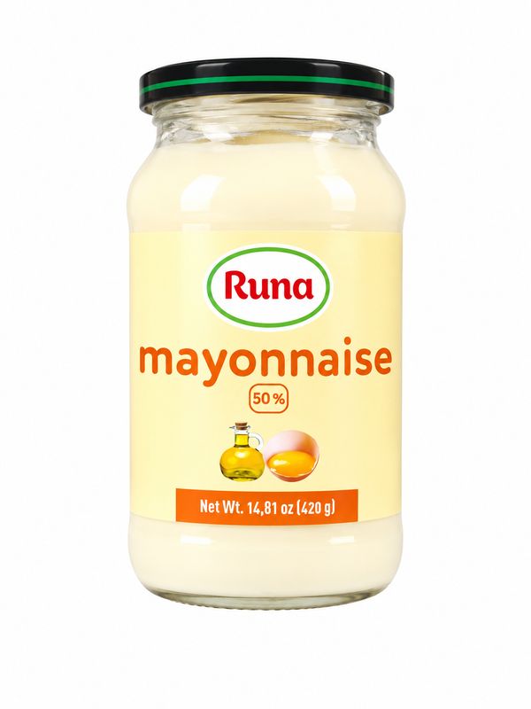 Mayonnaise Runa 50% (420g)