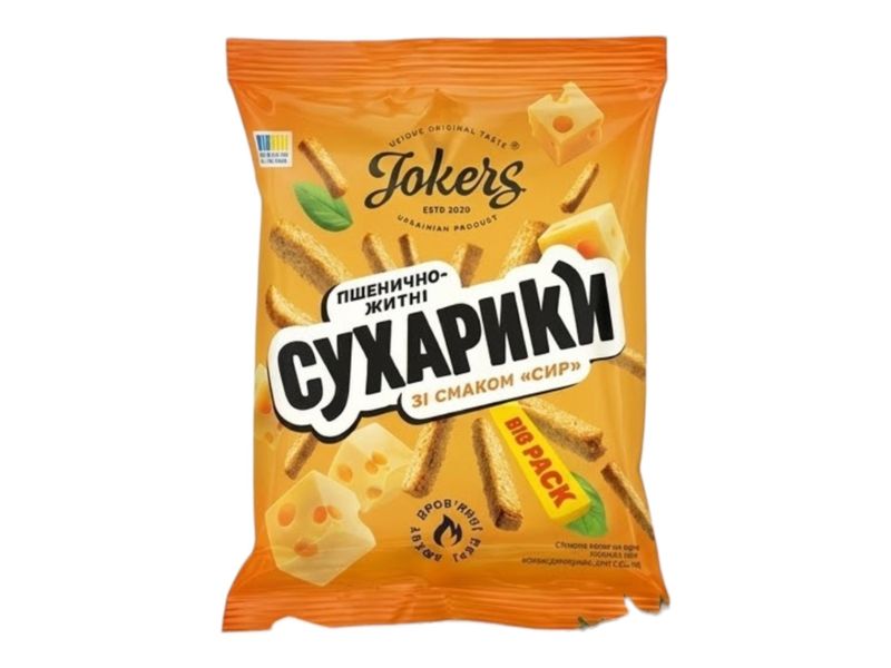 Jokers rye croutons cheese (100g)