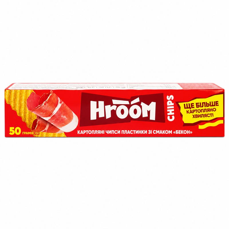Chips Hroom with Bacon (50g)