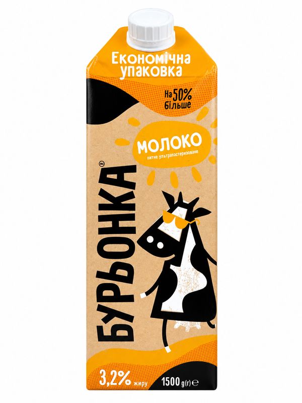 Milk Buryonka 3.2% (1.5L)