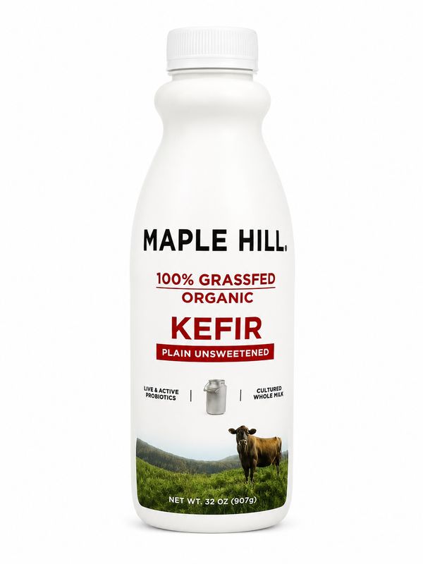 Organic Grassfed Kefir 32oz (907ml)