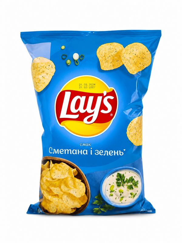 Lays Chips with Sour cream&Herbs (120g)