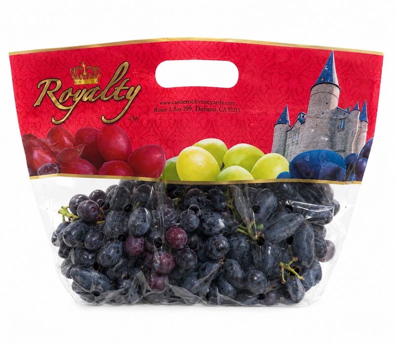 Black Seedless Grapes (+-2.4lb)
