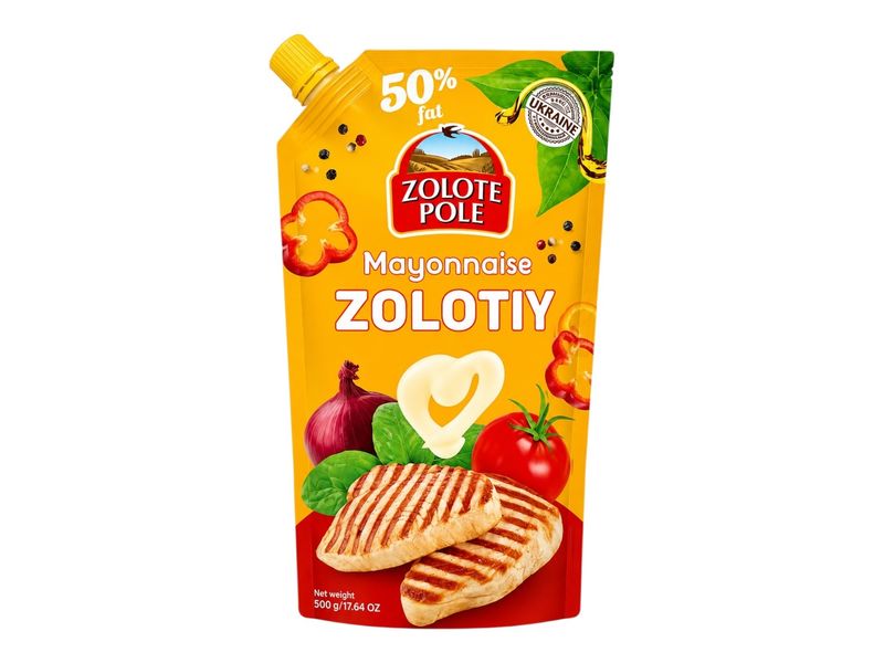 Zolote pole mayonnaise 50% (500 g)