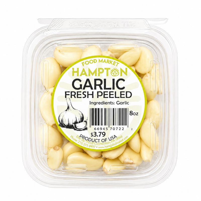 Peeled Garlic 8oz