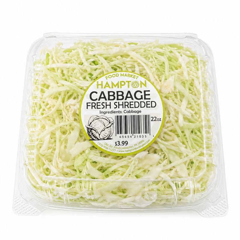 Shredded Cabbage /box 22oz