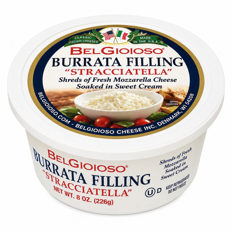Burrata filling “stracciatella” 8oz (226g)