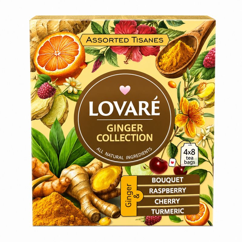Lovare Ginger collection tea (32tb)