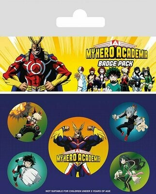My Hero Academia 1 Giftpack Buttons