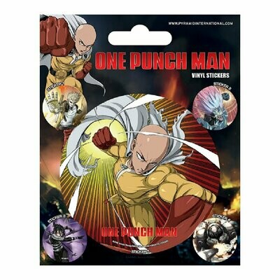 One Punch Man Atomic Fist Sticker