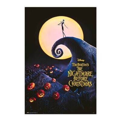 Disney Nightmare before Christmas Jack Film Poster