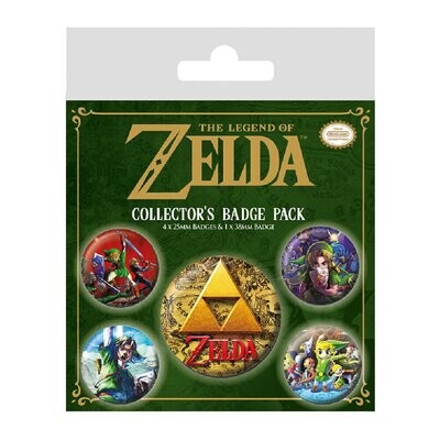 Nintendo The Legend of Zelda Classic Giftpack Buttons