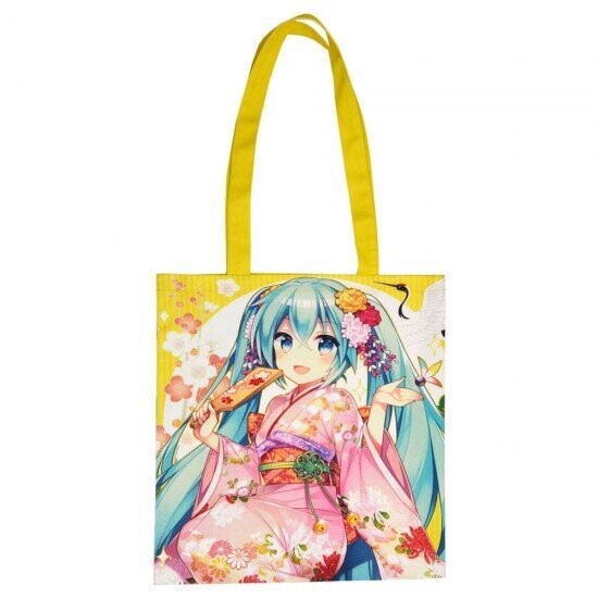 Hatsune Miku Kimono Vocaloid toad bag tas