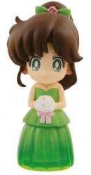 SAILOR MOON - Sailor Jupiter - Clear Colored Sparkle Dress Figure 6cm