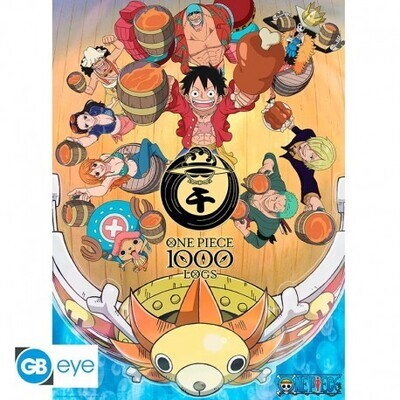 One Piece 1000 Logs Poster