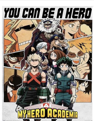 My Hero Academia - Be A Hero - Maxi Poster