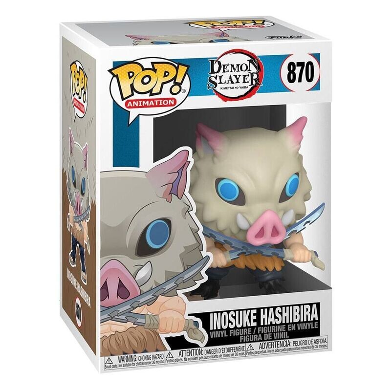 Funko POP Demon Slayer Inosuke Hashibira Number 870