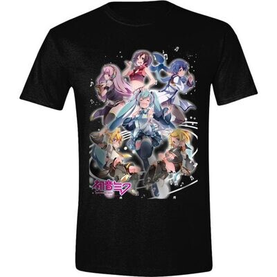 Hatsune Miku - Group Melody - Vocaloid T-Shirt