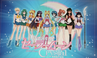 Sailor Moon - Characters- Vlag - Fabric Poster
