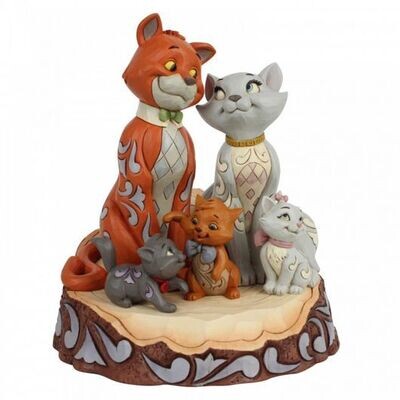 Disney Classics Traditions - Aristocats "Carved By Heart"