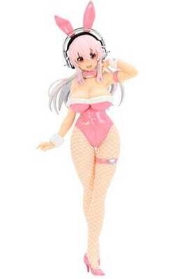 Super Sonico - BiCute Bunnies Pink Rabbit Ver. 30 cm Figuur PVC Statue