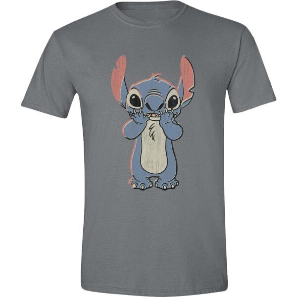 Disney: Lilo & Stitch – Stitch Excited T-Shirt, Maat Selectie:: Maat M
