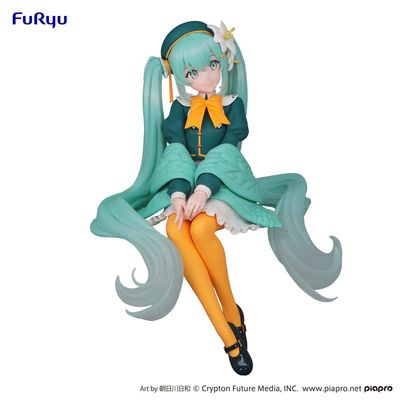 * Verwacht: 17-4-24 Hatsune Miku Noodle Stopper PVC Statue - Flower Fairy Lily Ver. 14 cm