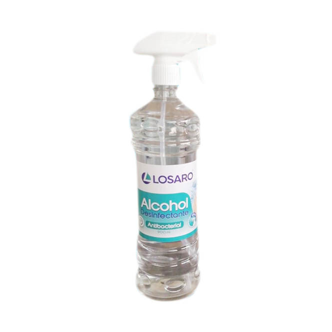 Alcohol desinfectante Antibacterial 75%  900ml