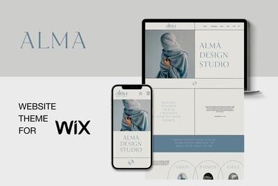 ALMA - Wix Store Website Theme