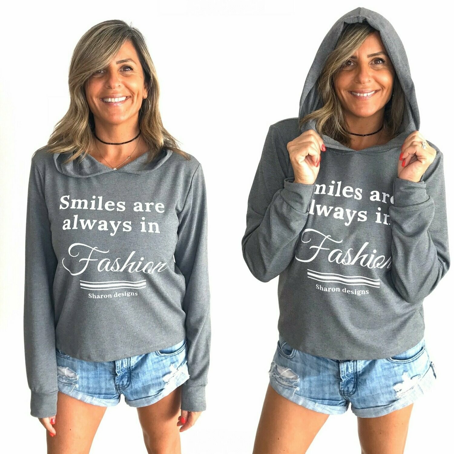 סווצר קפוצון מודפס