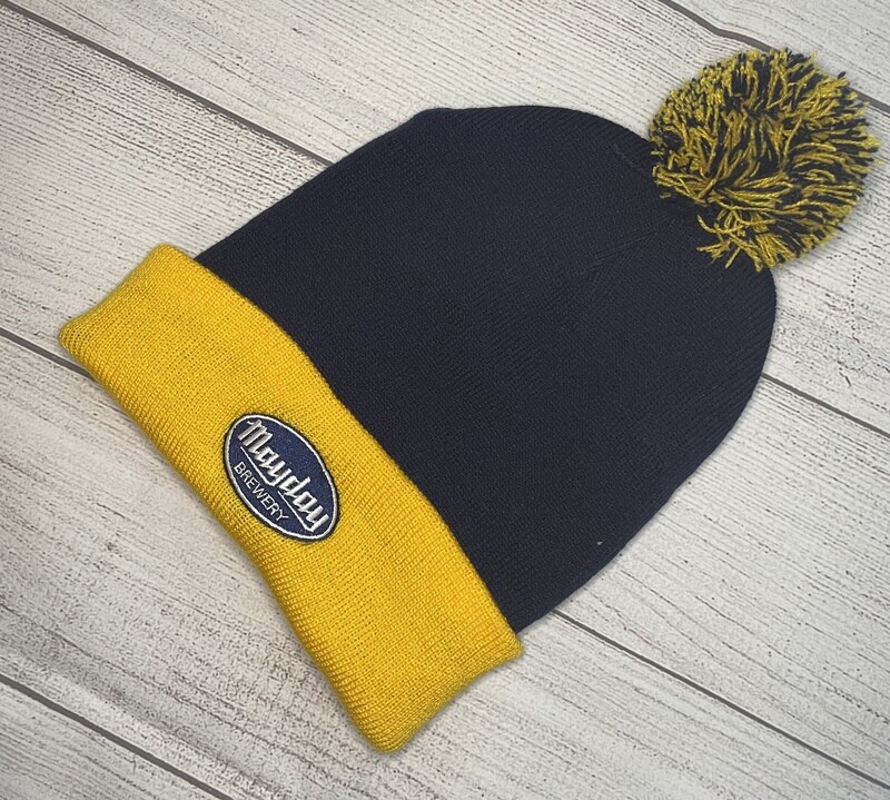 Blue and Yellow Beanie