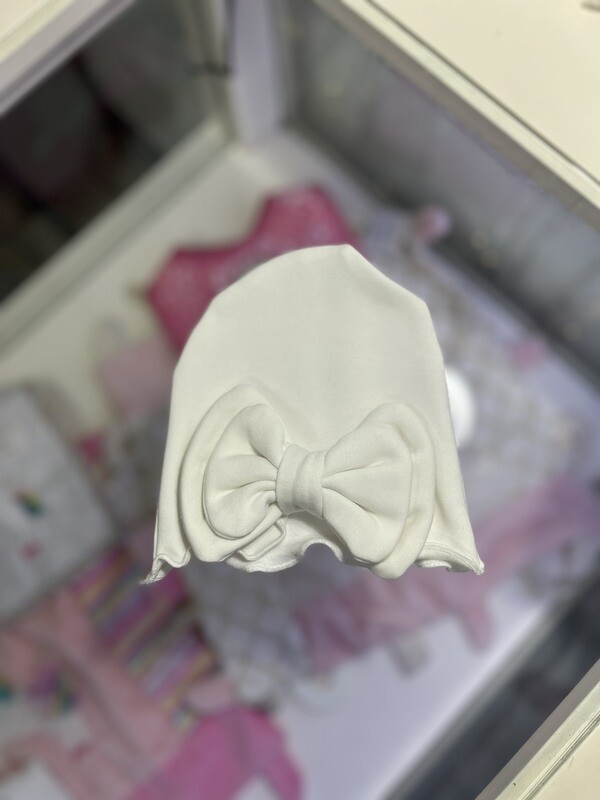 Baby Beanie with Bow