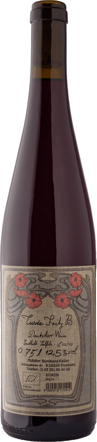 Cuvée Fritz B. - feinherb, rot