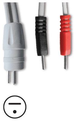 Depilex Faradic Lead (2 pin)