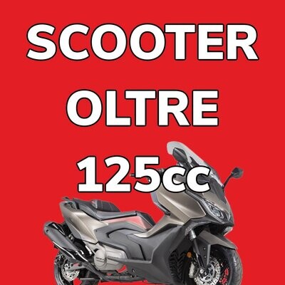 SCOOTER OLTRE 125cc