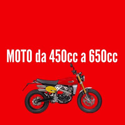 moto da 450cc a 650cc