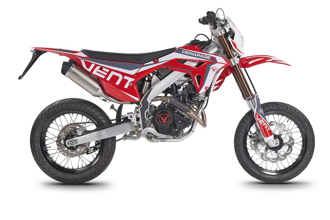 DERAPAGE MOTARD  RR  125