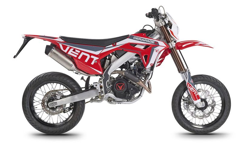 DERAPAGE MOTARD  RR  125