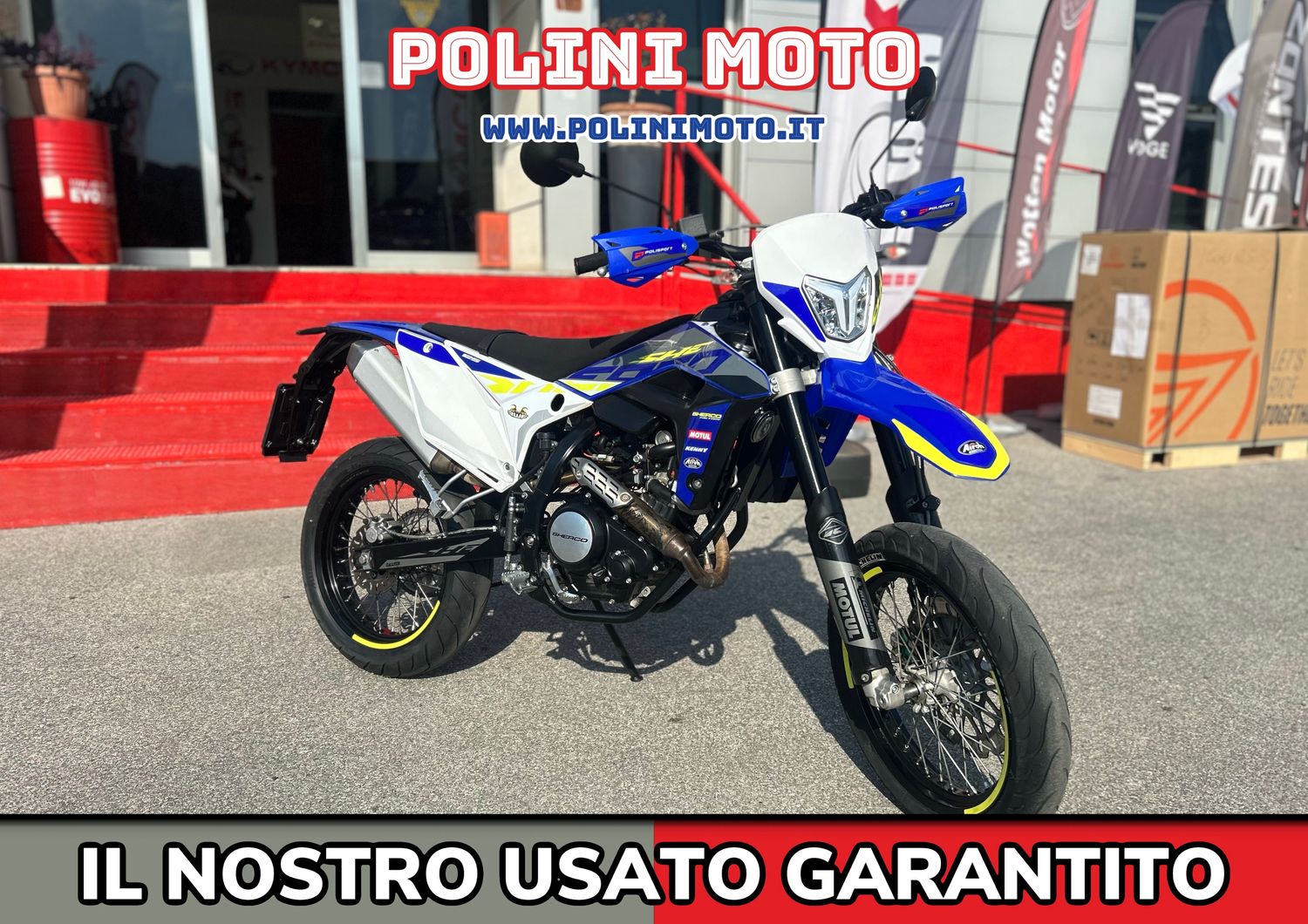 SHERCO SM 125cc - PREZZO 3390 euro SHERCO SM 125cc - PREZZO 3390 euro