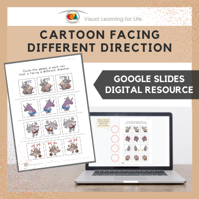 Cartoon Facing Different Direction (Google Slides)