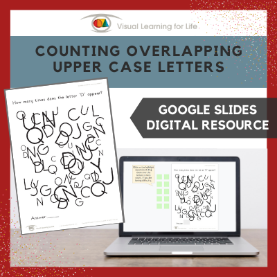 Counting Overlapping Upper Case Letters (Google Slides)