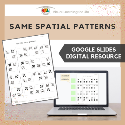 Same Spatial Patterns (Google Slides)