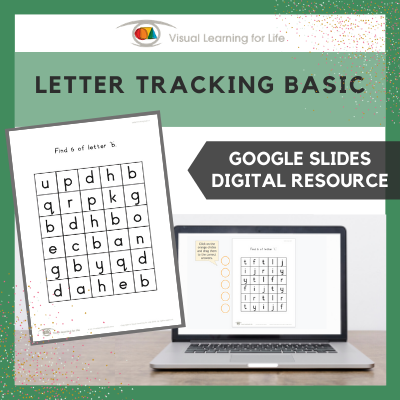 Letter Tracking Basic (Google Slides)