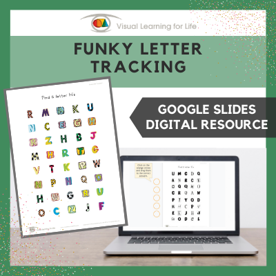 Funky Letter Tracking (Google Slides)