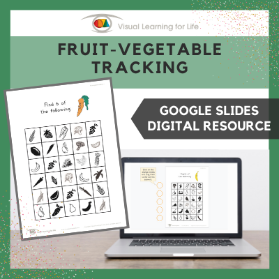 Fruit-Vegetable Tracking (Google Slides)
